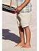 M&Co Baby Boy Cotton Summer Elasticated Waist Comfort Canvas Shorts Stone 0/3 Mnths