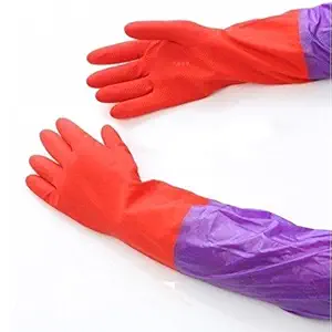 Generic Plastic Kitchen Gloves,7x11x4cm (Multicolour, BCGBIRD0191)