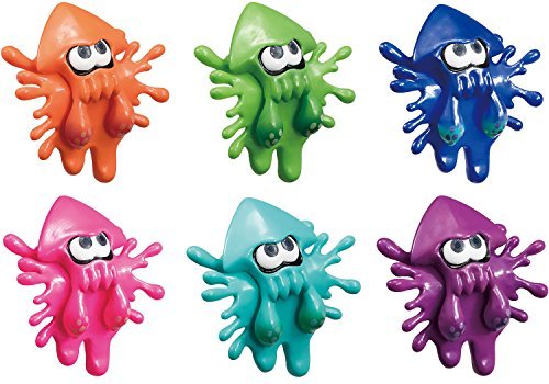 Preisvergleich Produktbild Gashapon Splatoon Squid Ink Earphone Jack Mascot Set by Gashapon