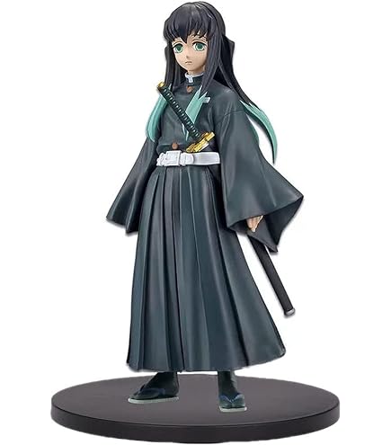 Figurines Anime Demon Slayer Jiumaocleu - Tokitou Muichirou, Shinazugawa Sanemi, Himejima Gyoumei - 16cm