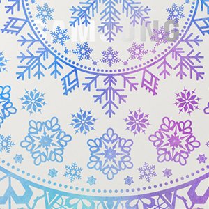 kwmobile Funda para Huawei P8 Lite  2017  - Carcasa Protectora de  TPU  con dise  o con Copos de Nieve en  Azul Rosa Fucsia Transparente 