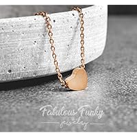 Herzkette rose Gold