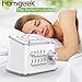 Produktbild White Noise Machine Einschlafhilfe homgeek Soundmachine Weißes Rauschen Maschine Baby Schlafhilfe Einschlafhilfe Erwachsene Sleep Machine mit 10 Beruhigender Geräuschen Mehrfache Tonwiedergabe Gleichzeitig Spielen