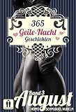 Cover zum Buch 365 Geile Nacht Geschichten. August
