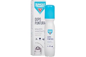 Jungle Formula Penna dopo Puntura, Roll On Anti Prurito con Azione Lenitiva Duratura, Indicata per Pelli Irritate, 15 ml