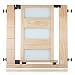 Safetots Contemporary Wooden Pressure Fit Stair Gate, Natural, 74 to 81 cm