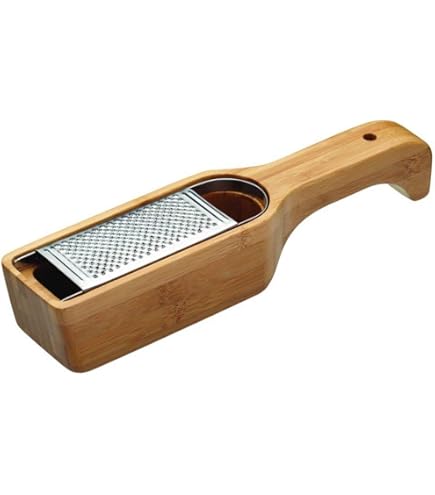 Grattugia Con Contenitore Grattugia In Acciaio Inossidabile Motta - Con Raccoglitore E Manico, 20x10.5x14 Cm Raccoglitore Con Manico