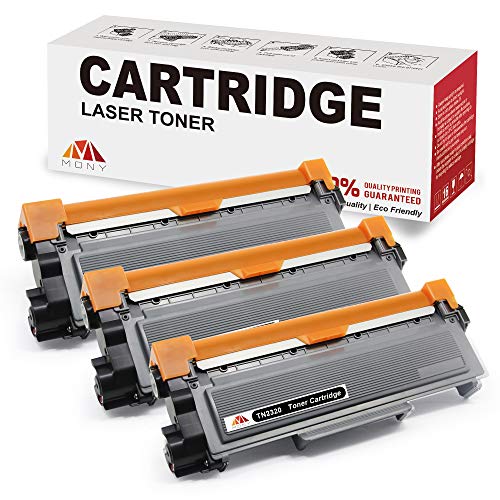 Mony Compatibile TN2320 TN-2320 Cartuccia del Toner (3 Nero) per Brother MFC-L2700dw MFC-L2700dn MFC-L2740dw MFC-L2720dw DCP-L2500d DCP-L2540dn HL-L2340dw HL-L2365dw Stampante Multifunzione Laser
