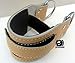 Produktbild Infinity natur/Leder Gym Ankle Strap 'power-strap' New Design Fuß/Flex Ankle Strap Verkauft Single Gepolsterte Support Kabel Maschine mult-gym Maschine Befestigung mit D-Ring & Verstellbarer Klettverschluss am Knöchel Befestigen Gurt Unisex Workouts Einfache Haken an/aus für eine schnelle Quick Fit (Yoga, Pilates, Kickboxen, tae-kwon-do, Crossfit) Training Aid