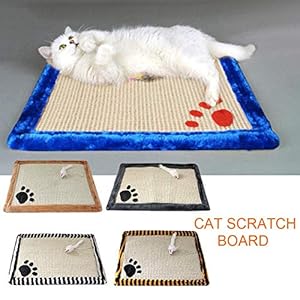 Hearthrousy Rascador De Cartón para Gatos Rascador Tabla para Gatos Alfombras Rascadoras Alfombrilla Gatos Tablero Rasguño para Mascotas De Rascarse para Sisal Rascar Y Raspar Resistente