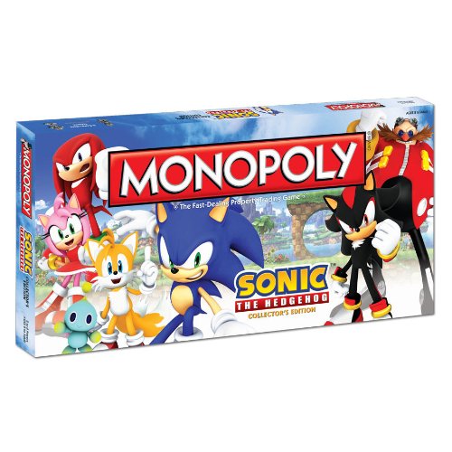 Preisvergleich Produktbild Sonic the Hedgehog Monopoly Board Game: Sonic the Hedgehog Monopoly