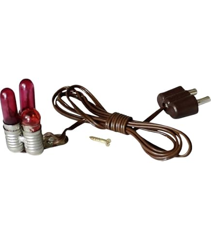 Kahlert Licht Puppenhauszubehör – Fackel Mit Halter Aus Holz, Braun/rot, Höhe 40 Mm