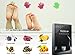 Yeelen Foot Peel Mask Exfoliating Calluses In 3-7 days Get baby Foot Softer Whitening Rejuvenation Lavender Scented Exfoliant Foot Peeling Mask and Dead Skin Remover, Repair Rough Heels(2 Pairs)