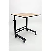 Y&uuml;kseklik Ayarlı MDF Laptop Ders &Ccedil;alışma Masası