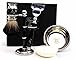 100% Hand Made Shaving Set for Men's. Ideal Gift This Christmas. The set Includes Pure Black Badger Hair Shaving Brush, Gillette Fusion Razor, Shaving Bowl with Soap and Brush Holder. Newly deigned By Haryali London