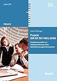 Projekt DIN EN ISO 9001:2008: Vorgehensmodell zur Implementierung eines Qualitätsmanagementsystems (Beuth Praxis) by 