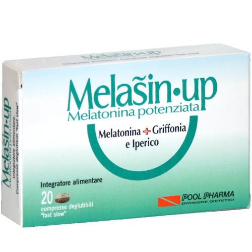 Pool Pharma Melasin Up Integratore Alimentare 20 Compresse
