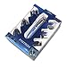 Pritech 6-in-1 Grooming Kit for Men Full Sized Trimmer, Nose Trimmer, Beard Trimmer, Shaver (Blue)