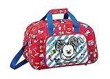 Medidas: 40 x 23 x 24 cm. Mickey Mouse \"Maker\" Oficial Bolsa De Deporte 400x230x240mm