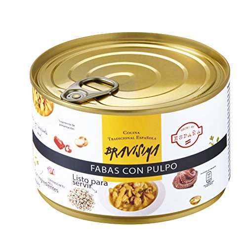 Bravisima Gourmet Fabas con Pulpo 