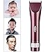 Sminiker Quiet Hair Clippers Cordless Rechargeable Hair clippers for Adults and Babies Professional Barber Clippers Set with 2 Rechargeable Batteries 4 Comb Guides and Scissors(Red))