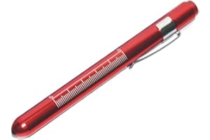 ULTNICE Medizinische Pen Light Penlight mit Pupillenmesser für Ärzte Pack von 2
