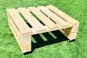 PALETS TALAVERA Mesa/Banco PALETS -Interior/Exterior Nuevo A ESTRENAR (con Ruedas)