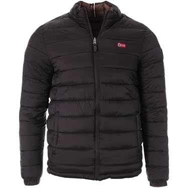 Veste Matelassée Homme Hiver - Sans Capuche - Couleurs Combinées - Léger, Chaud, Pour Ville, Voyage Et Outdoor