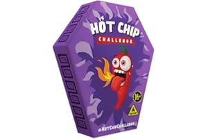 HEARTGLOBAL HOT CHIP Challenge – Der ultimative scharfe Snack | 67 g | Extra scharf & würzig | Perfekt für Mutproben, Partys & Challenges