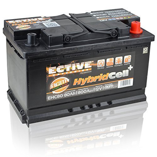 Preisvergleich Produktbild ECTIVE EHC80 HybridCell AGM-Batterie 80Ah