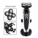 Electric Shaver, Halovie 4D Floating Electric Shaver Wet/Dry Men's USB Rechargeable Shavers Waterproof Professional Shaving Razors