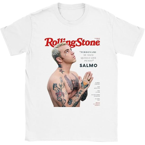 T-Shirt Uomo In Cotone Basic - Super Vestibilità - Divertente Maglietta Umoristica Made In Italy