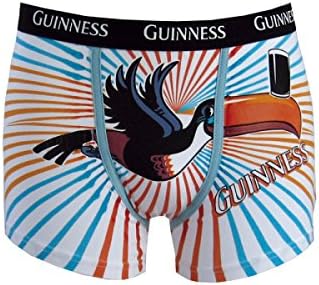 Guinness Toucan - One Pair of Multi-Coloured Compressed Boxer Shorts "Novelty Gift"