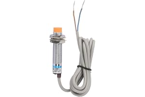 Garosa Capacitive Proximity Sensor, AC Type 2 Wire Switch, Normally Open, 4mm Detection Distance, Silver