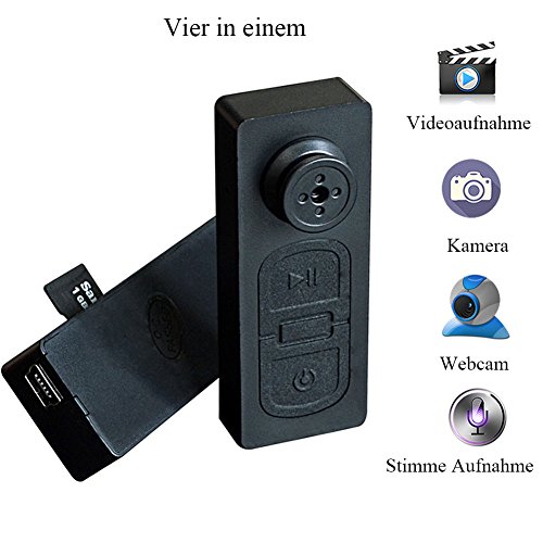 Preisvergleich Produktbild Tangmi Super Mini Kamera, tragbare kleine Kamera mit Videoaufnahme / fotografieren / Tonaufnahme / Webcam Funktionen