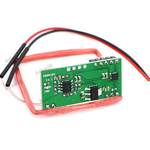 Asiawill RDM6300 125Khz EM4100 RFID Reader Zutrittskontrollsystem Ausgang UART Modul für Arduino - 4