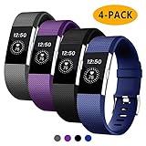 Vitty for Fitbit Charge 2 Strap for Women and Men, Charge 2 Bands Adjustable Replacement Silicone Sport Wristband for Fitbit Charge 2,Small(5.5