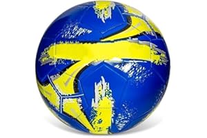 ICAST Kids Lightweight Football Ball - Size 5 | Indoor & Outdoor | Soft and Easy to Inflate | Ideal for Kids | Football Gifts for Boys