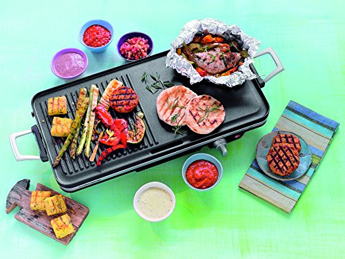 ROMMELSBACHER BBQ 2002 Gourmet – TISCHGRILL – 1900 Watt – schwarz – Zuschaltbare Turbo-Grillzone - 12