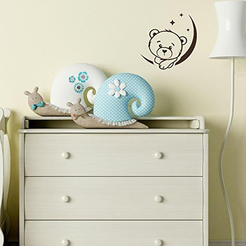 LaoGraphics® Bargain Teddy Cheap Cute Bear Nursery Wall Stickers, Vinyl Art Transfers, Art Interior Decal Graphics, Removable Contemporary Décor, Gift Idea zzz-sn03