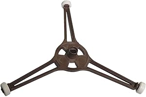PEIXIONG Microwave Glass Plate Holder, Three Arm Rotating Ring Roller, Microwave Turntable Ring, Rotating Ring Roller, Glass Plate Tray, Holder for 9.6 Inch Turntable