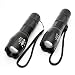 Produktbild Zoombar Superhelle LED Taschenlampe Standard Fackel Tactical Handheld Taschenlampen für Camping Outdoor - Mit einstellbarem Fokus (2er Pack)