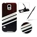 Produktbild Für Samsung Galaxy S5 Mini Hülle Silikon Schutzhülle Tasche Case,Weiches Silikon TPU Gel Bumper Case Etui Schale Cover Skin,Herzzer Modisch Hochwertig Ultra Dünn Slim Thin Bunt Handytasche Mit [Klassische Streifen Elemente Muster] Guter Schutz Kratzfest Flexibel Leicht Gummi Rubber Jelly Soft Protective Stabil Handyhülle Schutztasche Back Cover Case Shell für Samsung Galaxy S5 Mini + 1 x Frei Schwarz Handy Halterung Ständer + 1 x Frei Schwarz Touch Pen Stift Stylus