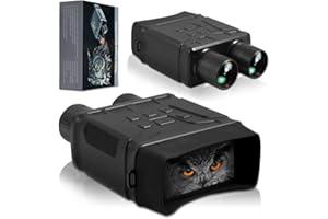 DJIOYER Gafas de visión nocturna, R6, dispositivo digital de visión nocturna, 1080p, Full HD, visión nocturna infrarroja, para observación de aves, caza, manchado, vigilancia