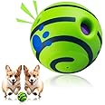 Mapneng 3.5In Giggle Ball for Dogs, Funny Giggle Dog Ball, Green Dog Toys Indestructible Dog Toys, Interactive Dog Toys Ball for Relieve Anxiety and Boredom