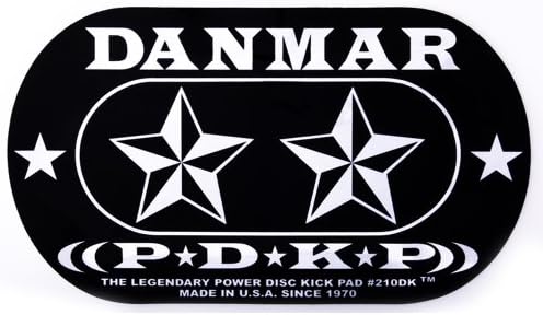 Danmar DA 210DKST Star Design Double Bass Drum Impact Pad
