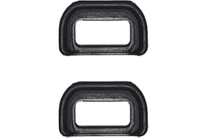 KOMET A6500 Lot de 2 œilletons pour appareil photo numérique Sony Alpha A6500 Remplace Sony FDA-EP17