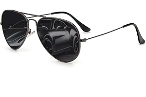 MMOWW Gafas de Sol Polarizadas de Moda Metálicas Clásico Retro para Mujeres y Hombres, con Protección UV400 Ideal Para Conducir, Pescar, Hacer Senderismo y Viajar