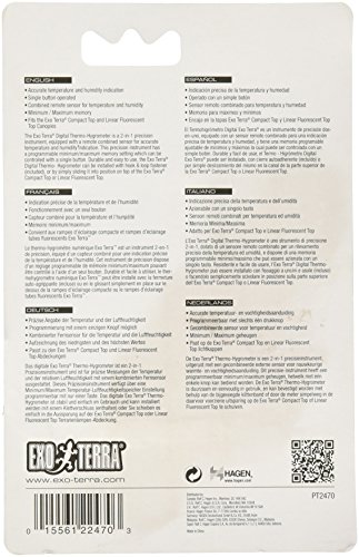 Exo Terra digitale Kombination aus Thermo- und Hygrometer mit Messfühler - 2