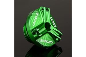 NICOLIE M20 * 2,5 Accesorios De Motocicleta Tapón De Drenaje De Aceite De Motor Tapa De Tapón De Tuerca De Sumidero Compatible con Kawasaki Z900 2017 2018 2019 2020 2021 - Verde